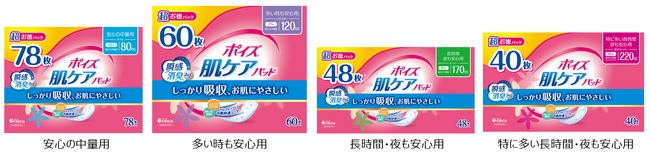 まとめ買いにぴったり！『ポイズ 肌ケアパッド』超お徳パック新発売