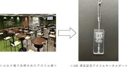 阪神甲子園球場100周年記念事業2024年に甲子園歴史館に来館された方へ阪神甲子園球場100周年記念品をプレゼント！～第2弾はアクリル板をアップサイクルした「アクリルキーホルダー」～