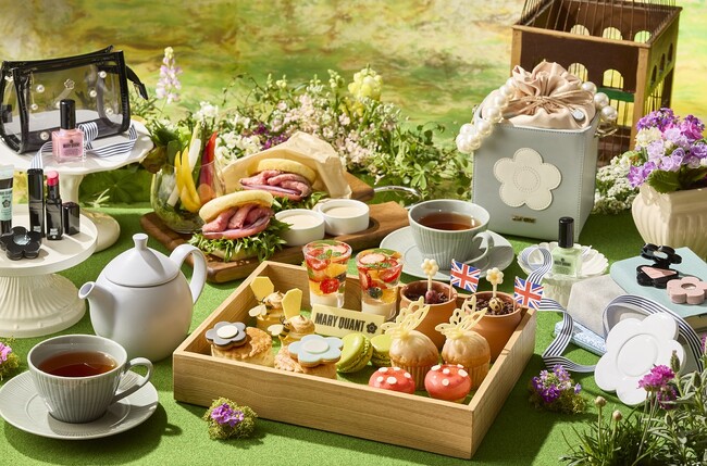 【コートヤード・バイ・マリオット名古屋】マリークヮント×コートヤード・バイ・マリオット名古屋　コラボレーションアフタヌーンティー「イングリッシュガーデンパーティー」を6月1日（土）より販売開始