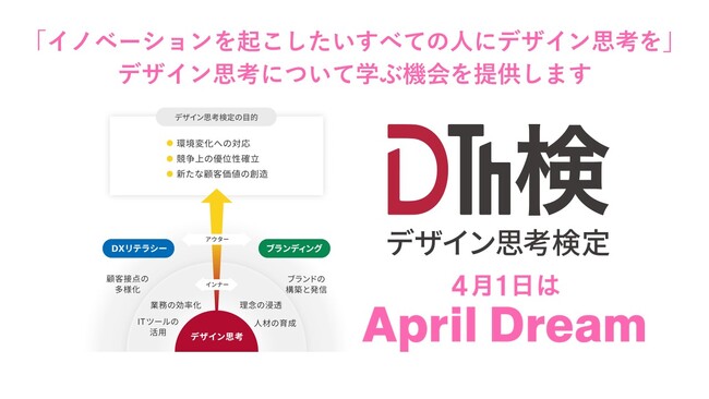 「イノベーションを起こしたいすべての人にデザイン思考を」デザイン思考について学ぶ機会を提供します