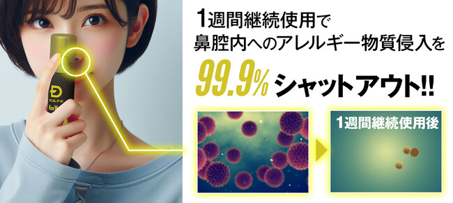 辛い花粉症、黄砂をシャットアウト！花粉症に苦しむXの中の人が自ら企画立案 スカルプDから鼻毛専用シャンプー「スカルプD ノーズウォッシュ」発売