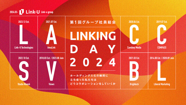 ホールディングス化を記念して「第1回グループ社員総会～LINKING DAY 2024～」を開催