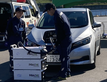 EV電欠時「現場駆け付け急速充電サービス」の提供開始