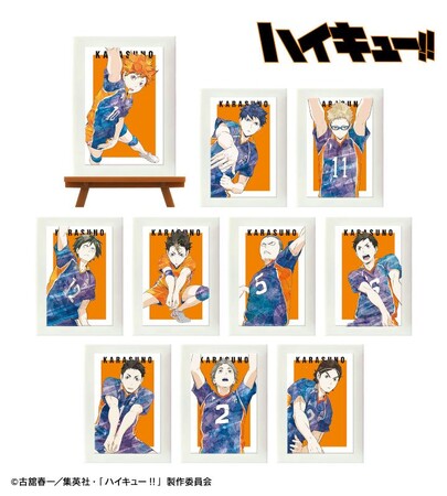 アニメ『ハイキュー!!』のトレーディング Ani-Art 第3弾 ミニアートフレームなどの受注を開始！！アニメ・漫画のオリジナルグッズを販売する「AMNIBUS」にて
