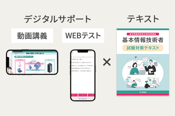 ユーキャンから『基本情報技術者合格指導講座』がデビュー！2024年4月1日（月）より受講お申込みの受付を開始いたします！