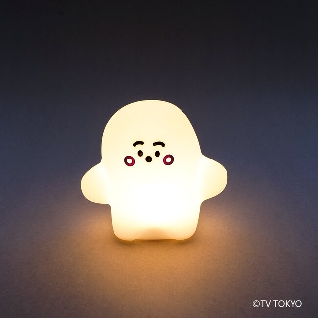 シナぷしゅのキャラクター「ぷしゅぷしゅ」の柔らかいシリコーン製ライトが発売中です！