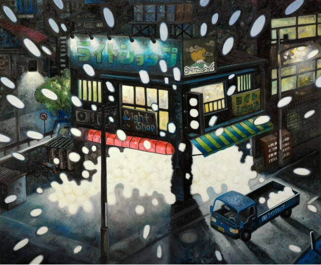 【京都 蔦屋書店】大岩オスカール個展「ライトショップ」/ Oscar Oiwa exhibition［Light Shop］を4月26日（金）より京都初開催。社会課題を風刺やユーモアを効かせて描く。