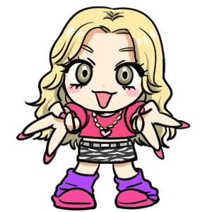 ChatGPT × ギャル芸人コラボ2頭身になったエルフ・荒川がFANY アプリホーム画面に出現！︖