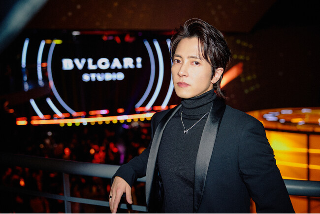 【ブルガリ】ソウルで開催されたグローバル ローンチイベント「ブルガリ スタジオ」に山下智久が登場