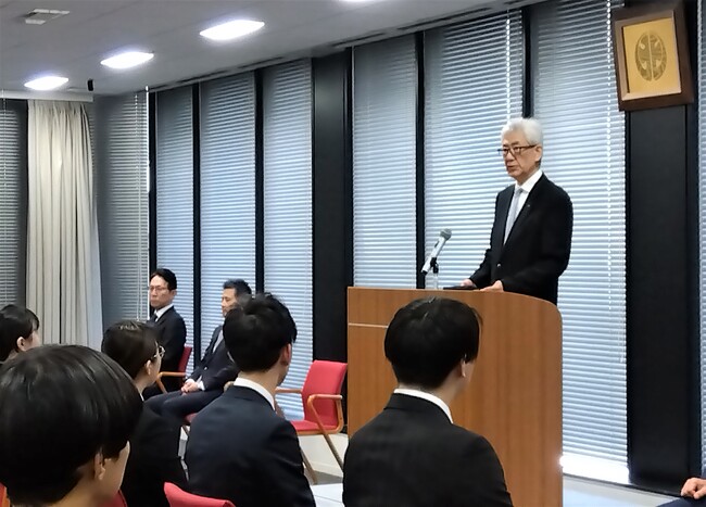 鴻池運輸株式会社「2024年度 総合職入社式」を開催