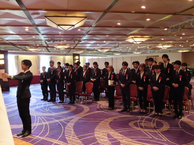 ２０２４年度入社式 新入社員 32 名が入社