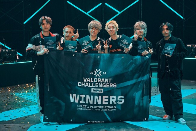 「VALORANT Challengers Japan 2024 Split 1 Playoff Finals」FENNELがフルマッチの劇的な試合を制し、優勝！