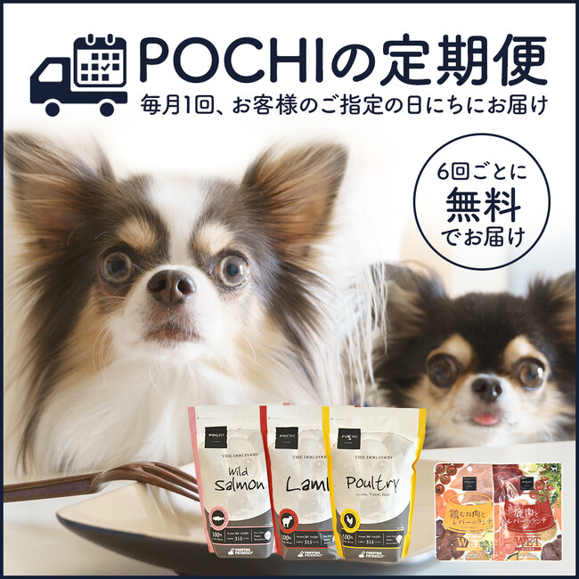 《POCHI》POCHIの定期便サービス開始