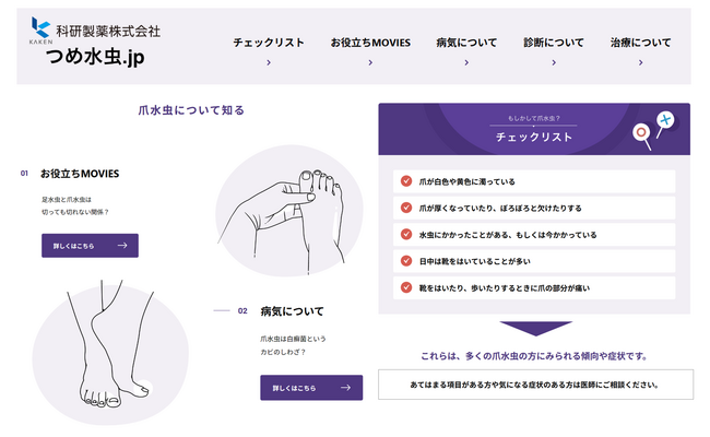 足白癬・爪白癬の実態と潜在罹患率の大規模疫学調査（Foot Check 2023）の結果公表