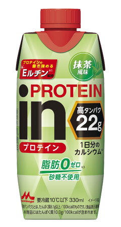 「ｉｎＰＲＯＴＥＩＮ 抹茶風味」4月9日（火）より全国にて新発売