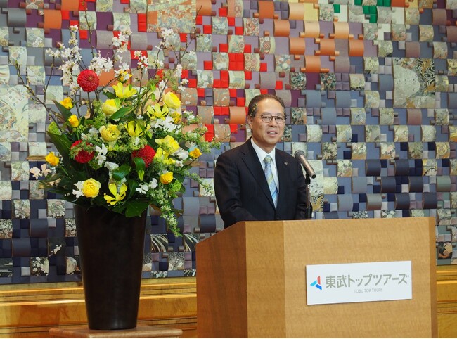 東武トップツアーズ、2024年度　入社式開催