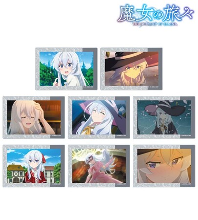 TVアニメ『魔女の旅々』のトレーディング場面写アクリルカード、魔女認定証風カードの受注を開始！！アニメ・漫画のオリジナルグッズを販売する「AMNIBUS」にて
