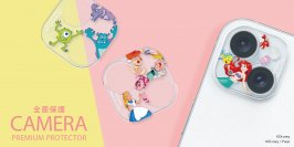 ディズニーキャラクターデザインのiPhone15やiPhone14等のカメラレンズを保護するカメラレンズプロテクターを株式会社PGAが4月19日から新発売