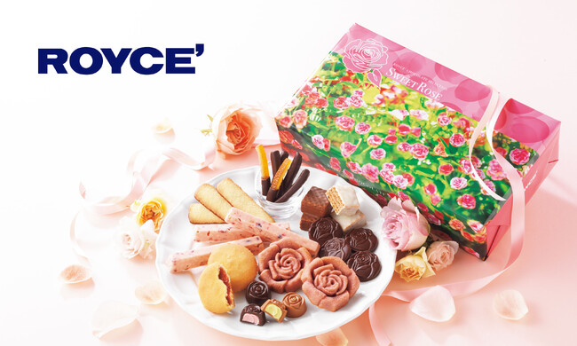 【ロイズ】母の日におすすめ！限定ギフト「ロイズチョコレートセレクション[スイートローズ]」を4月2日より公式オンラインショップにて先行販売開始。