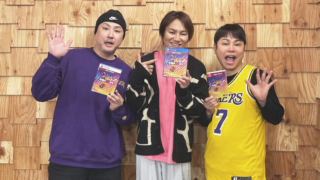 『NBA(R)︎ 2K24』で狩野英孝＆ノンスタ井上裕介のイケメン対決に遂に終止符が打たれる・・・！？イケメン頂上対決動画が2K Japan公式YouTubeチャンネルで本日公開