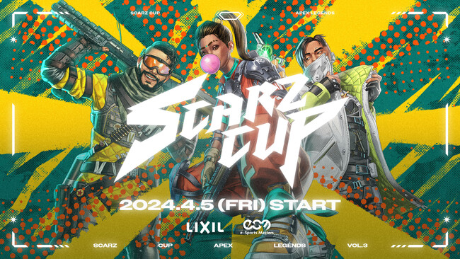 eスポーツチームSCARZ、世界的人気FPS「Apex Legends(TM)」の競技大会『SCARZCUP Apex Legends vol.3』を開催決定！