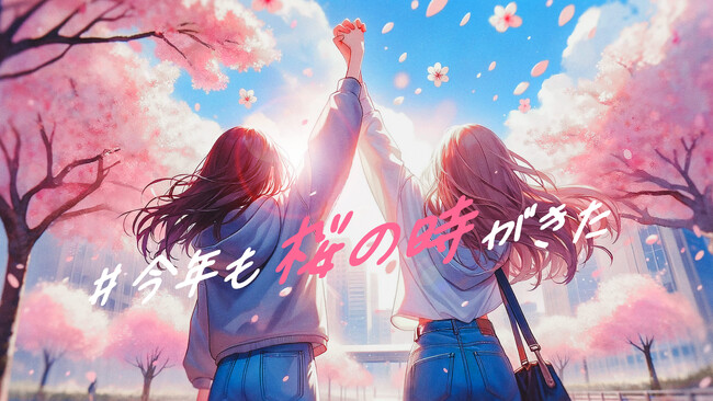 春が本格到来！aiko「桜の時」を使用したSNS投稿企画『#今年も桜の時がきた キャンペーン』がスタート！