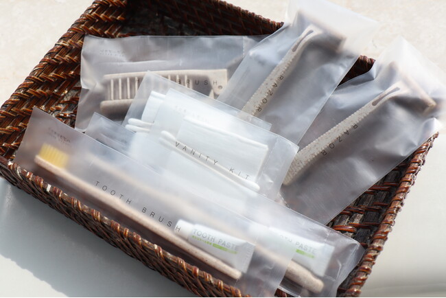 【グランドプリンスホテル広島】プラスチック使用量が約40％削減された環境負荷低減型のエコアメニティを導入