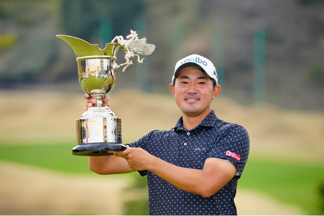 金谷拓実 ブリヂストンゴルフのボールで国内男子ツアー６勝目！