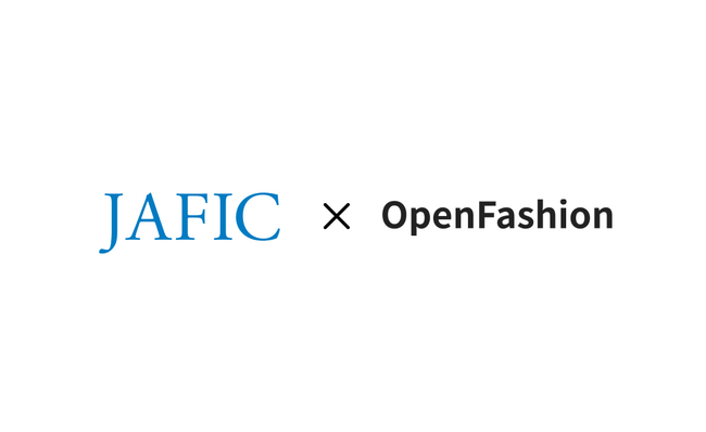 ファッション×AIのプロダクト開発に取り組むOpenFashion社が、一般社団法人日本アパレル・ファッション産業協会（JAFIC）の賛助会員へ加入