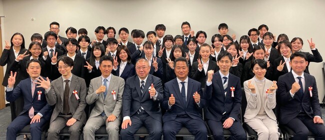 アイエスエフネットは2020年度ぶりに対面での入社式を開催いたしました