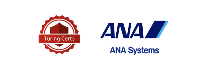 ANAシステムズと人材管理のためのキャリアパスポートを実現するブロックチェーン電子証明書SaaS「Turing Certs」の活用実証実験の開始