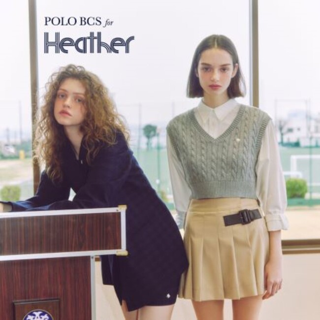 大好評につき新作登場！ HeatherがPOLO BCSとのコラボレーションアイテム第二弾を4月3日（水）発売