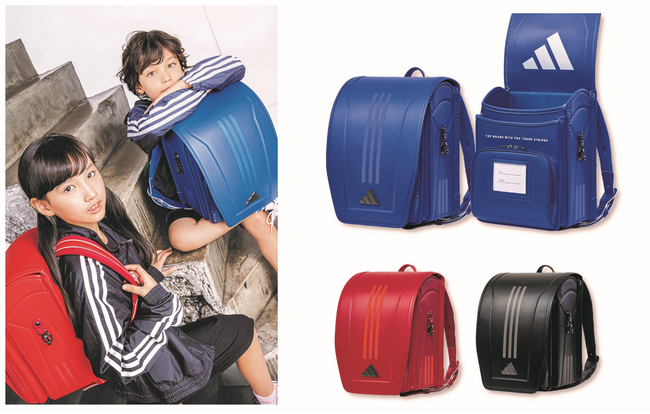 【株式会社羅羅屋（ララちゃんランドセル）】アディダス ランドセル「adidas energy」が登場！ワントーンカラーが特徴の３色展開