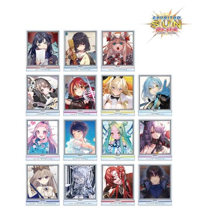 『CHUNITHM』のトレーディング CHUNITHM アクリルスタンド vol.2などの受注を開始！！アニメ・漫画のオリジナルグッズを販売する「AMNIBUS」にて