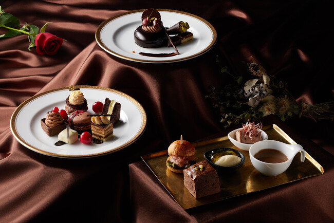 【グランドニッコー東京 台場】『チョコレート アフタヌーンティーセット』提供期間： 2024年5月1日（水）～6月30日（日）