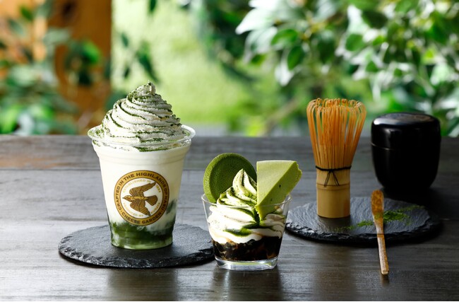 新作抹茶スイーツがカフェメニューに登場！抹茶の奥深い味わいが楽しめるドリンクとサンデーが販売開始