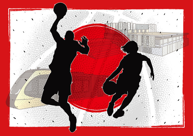 3x3と初コラボ！5月3日(金)より宇都宮で開催されるパリ2024オリンピック予選大会（3x3）のキービジュアルを、世界的アーティストの田村大さんが制作！