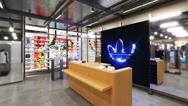 限定のコラボレーションスニーカーやアパレルなどファッションアイテムを取り揃え、GINZA SIXにて移転リニューアルオープン 「アディダス オリジナルスショップ 銀座」