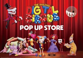 <The Amazing Digital Circus POP UP STOREメイン画像> <The Amazing Digital Circus POP UP STOREメイン画像>