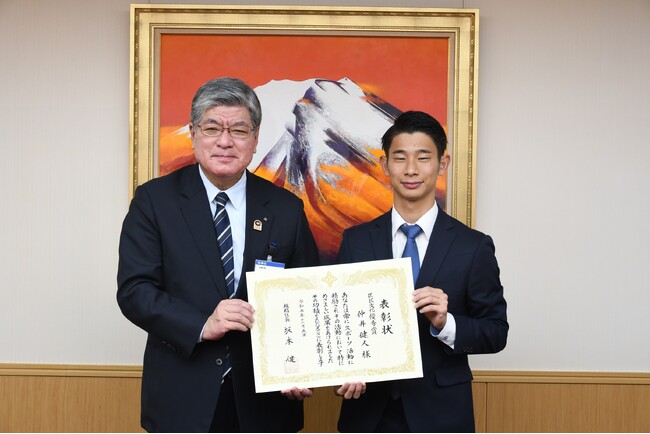 【東京都板橋区】デフサッカー仲井健人選手を新たにスポーツ大使に委嘱！