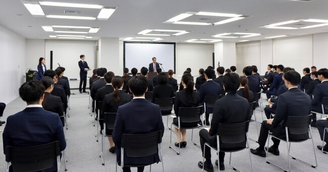 2024年度　入社式を実施