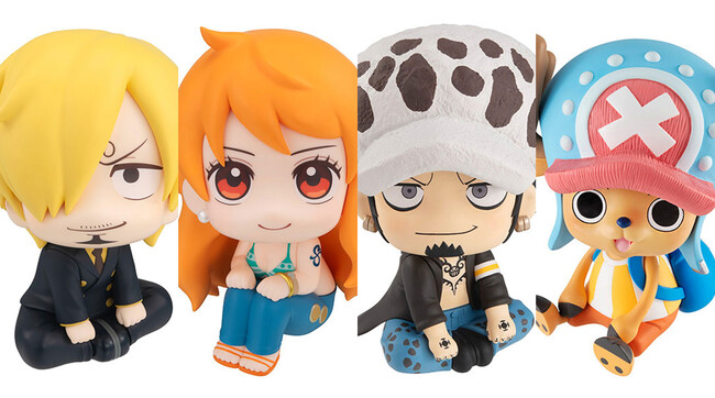 『ONE PIECE』より、「サンジ」「ナミ」がフィギュアシリーズ「るかっぷ」に登場。「トラファルガー・ロー」「トニートニー・チョッパー」も再販。