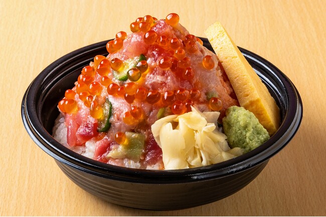 豊洲市場の老舗海鮮丼専門店がエキナカに初登場！「海鮮丼 大江戸 エキュート東京店」4月8日から期間限定で出店