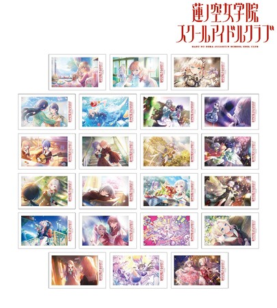 『ラブライブ！蓮ノ空女学院スクールアイドルクラブ』のトレーディングインスタントカメラ風イラストカードなどの受注を開始！！アニメ・漫画のオリジナルグッズを販売する「AMNIBUS」にて