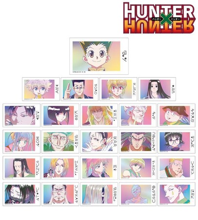 『HUNTER×HUNTER』のトレーディング Ani-Art clear label イラストカードなどの受注を開始！！アニメ・漫画のオリジナルグッズを販売する「AMNIBUS」にて