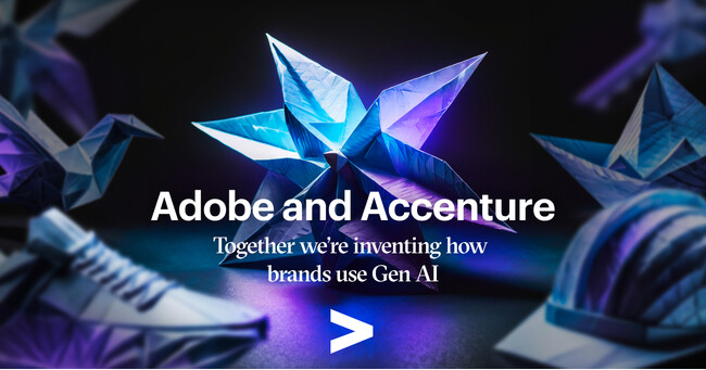 アクセンチュアとアドビ、マーケティング変革を加速する業界特化型の生成AIソリューションを共同開発