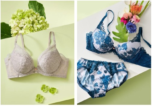 贅沢レースと華やかプリントが ときめきを連れてくる　大人の魅力が花開く「FLORALE BY Triumph」から人気シリーズの新作が登場
