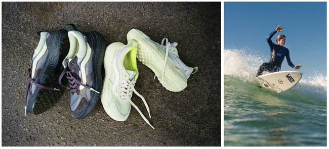 ULTRARANGE NEO VR3　VANSのサーフアスリートのフィードバックから誕生サステナブル素材を採用し、フィット感を向上させた新色が登場