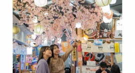 10万輪の桜が広がる、地下で楽しむお花見「バスチカ花見村」オープンから11日間で約9,200人が来村 10万輪の桜が広がる、地下で楽しむお花見「バスチカ花見村」オープンから11日間で約9,200人が来村