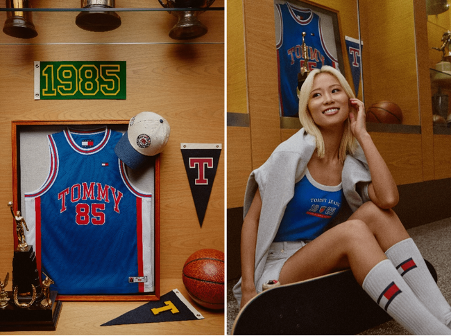 トミー ジーンズ、「International Games」の復刻コレクションを発表